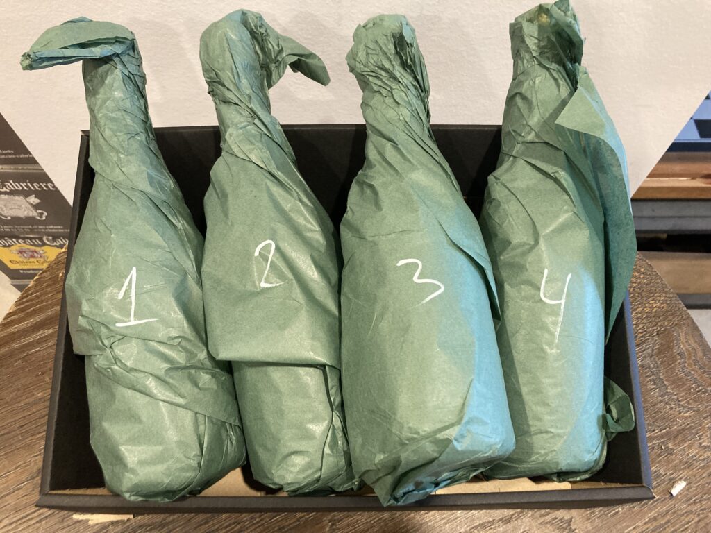 Champagne Adventskalender 4 stk