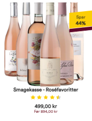 Rosé - Smagekasse
